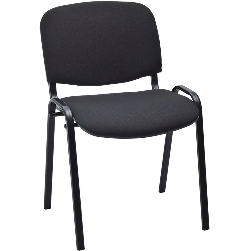 Изображение товара Офисный стул Easy Chair Изо черный ткань металл для офиса