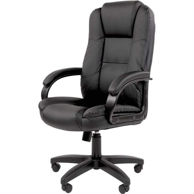 Изображение товара Кресло для руководителя Chairman 600 LT чёрное из экокожи