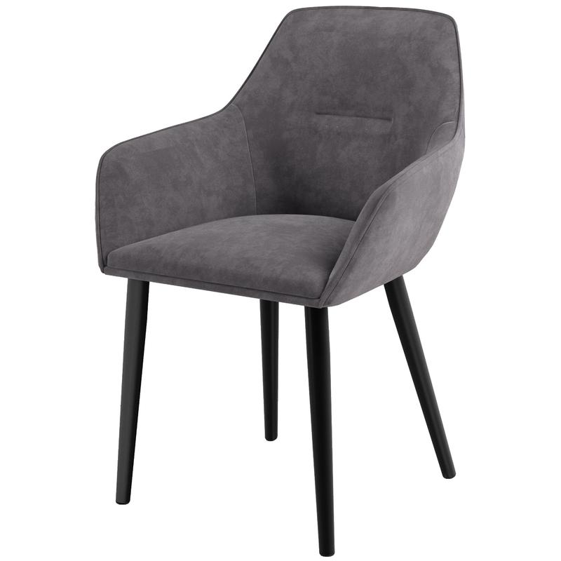 Изображение товара Стул Ортон серый ткань подлокотники 120 кг Изображение товара Стул Ортон серый ткань подлокотники 120 кг