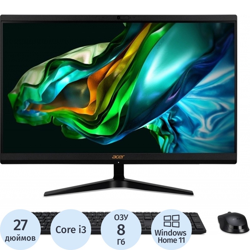 Изображение товара Моноблок 27 Acer Aspire C27-1800 (DQ.BKJCD.005)