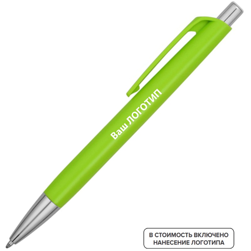 Изображение товара Ручка шариковая автоматическая Gage синяя толщина линии 1 мм зеленый корпус