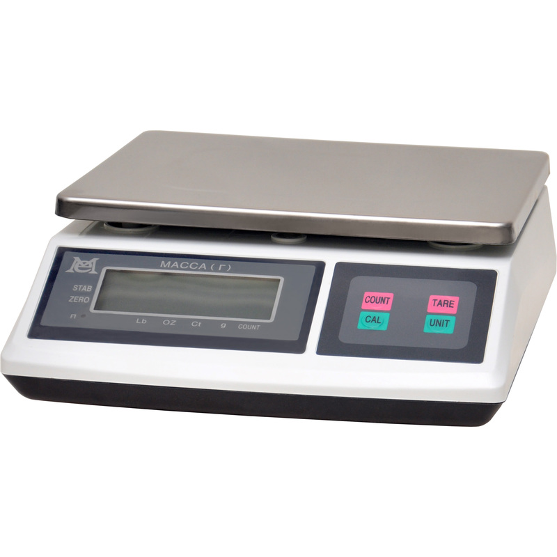 Изображение товара Весы торговые настольные Мехэлектрон-М ВЭТ-6-0,5/1-1С-АБ