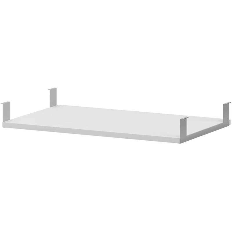 Изображение товара Полка под клавиатуру Арго А-403 белая 590х350 мм для рабочего стола