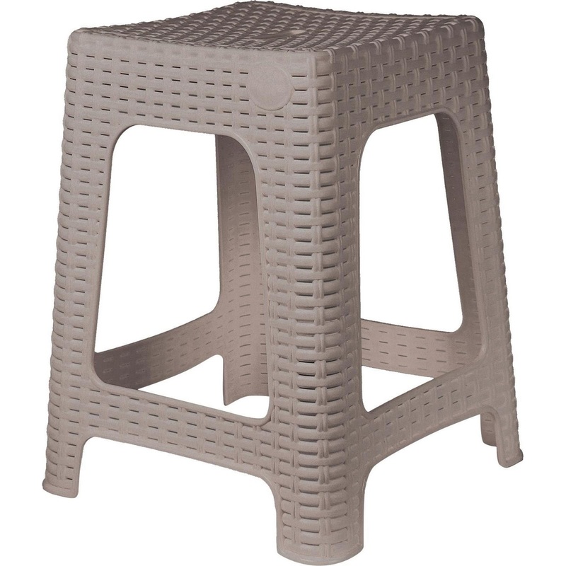 Изображение товара Табурет Rattan (французский платан, 363х363х448 мм)