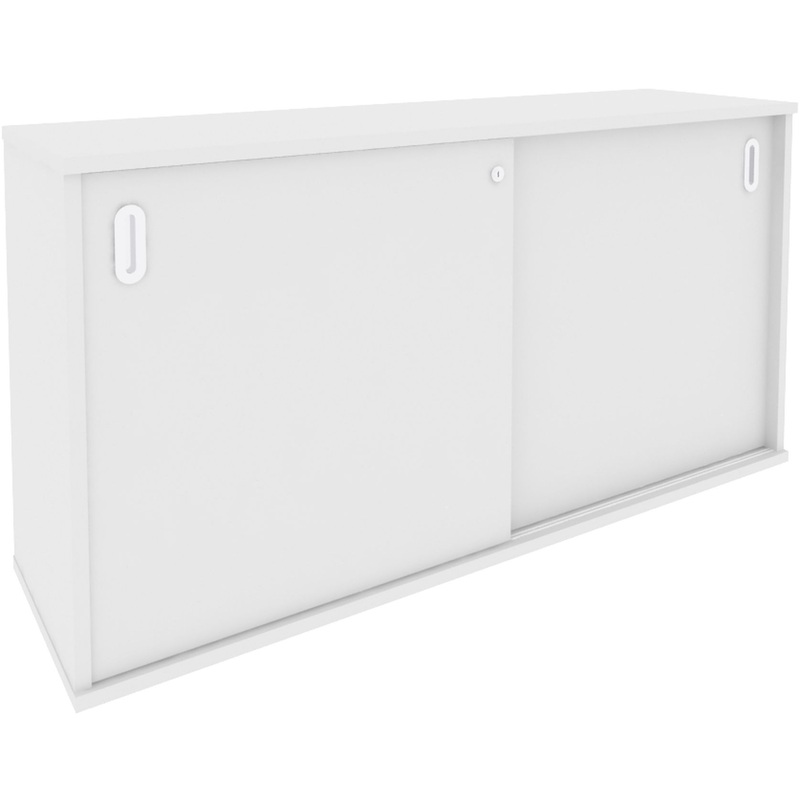 Изображение товара Шкаф-купе для документов Metal System Style Л.ШК-3.2 Т белый 1440x410x750 мм