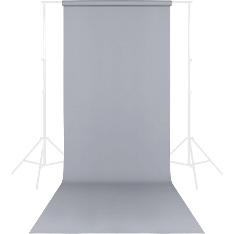 Изображение товара Фон Raylab 017 1.35x6 м светло-серый профессиональный фотостудийный фон