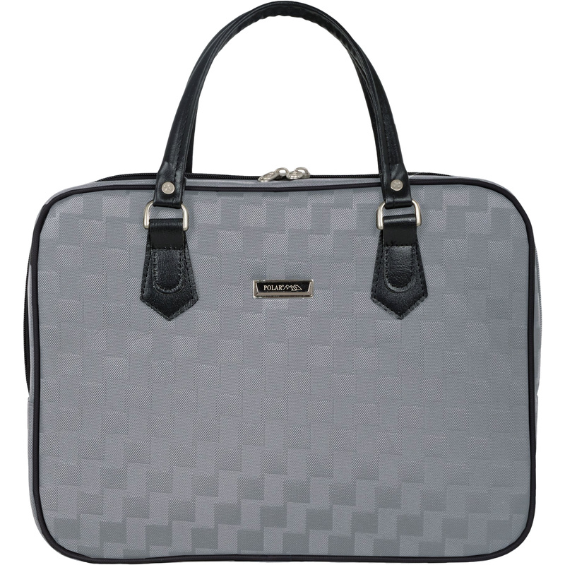 Изображение товара Унисекс сумка для документов Polar серая 15 дюймов А4 стильная и надежная