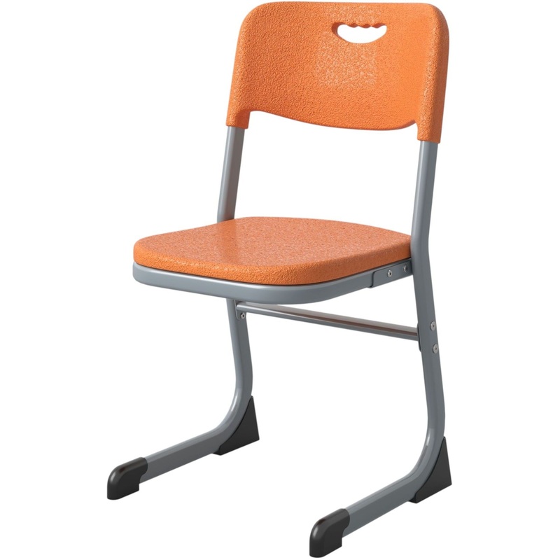 Изображение товара Стул ученический Комус Мебель Школа 2.0 оранжевый/серый рост 6