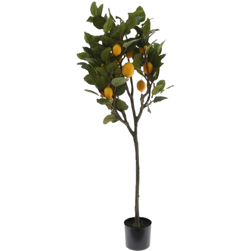 Изображение товара Дерево искусственное в горшке Лимон 146 см