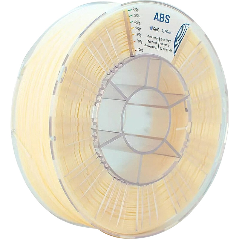 Изображение товара Пластик ABS для 3D-принтера Rec бежевый матовый 1.75 мм 0.75 кг