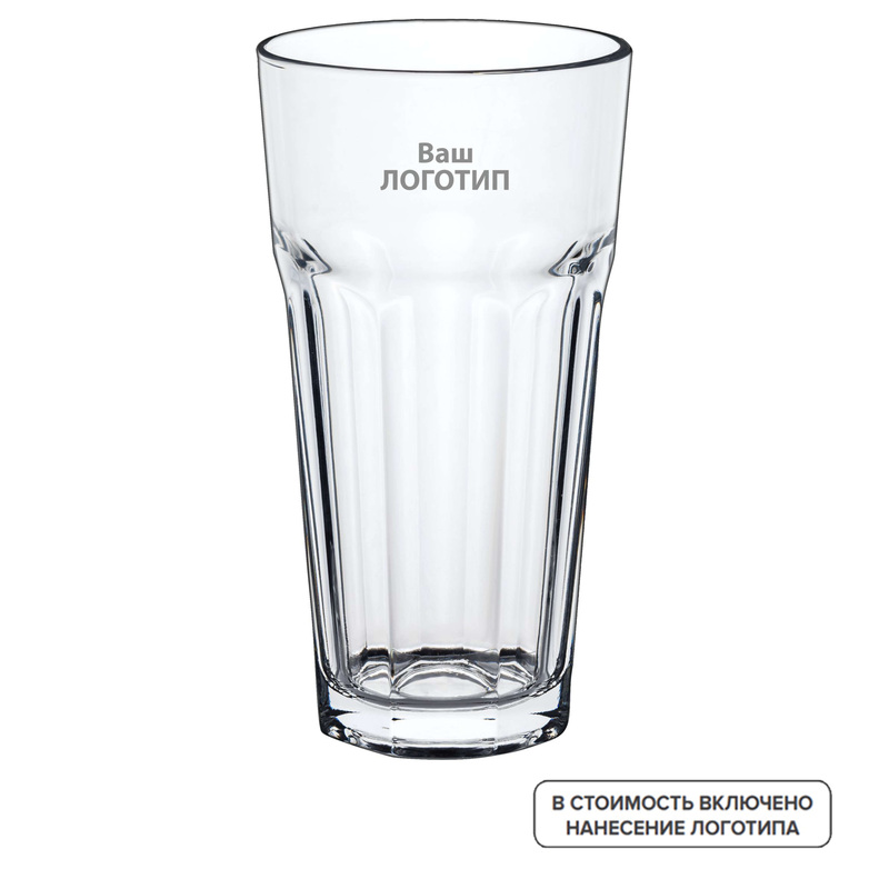 Изображение товара Стакан Casablanca 475 мл стекло с индивидуальной гравировкой оптовая закупка