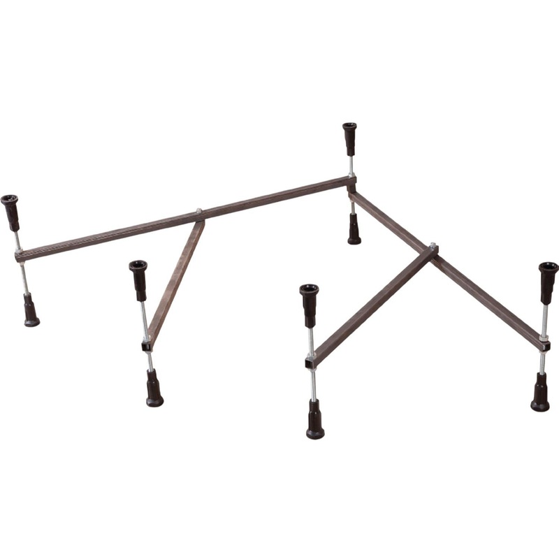 Изображение товара Каркас для поддона полукруглый чёрный 900x900x150 мм