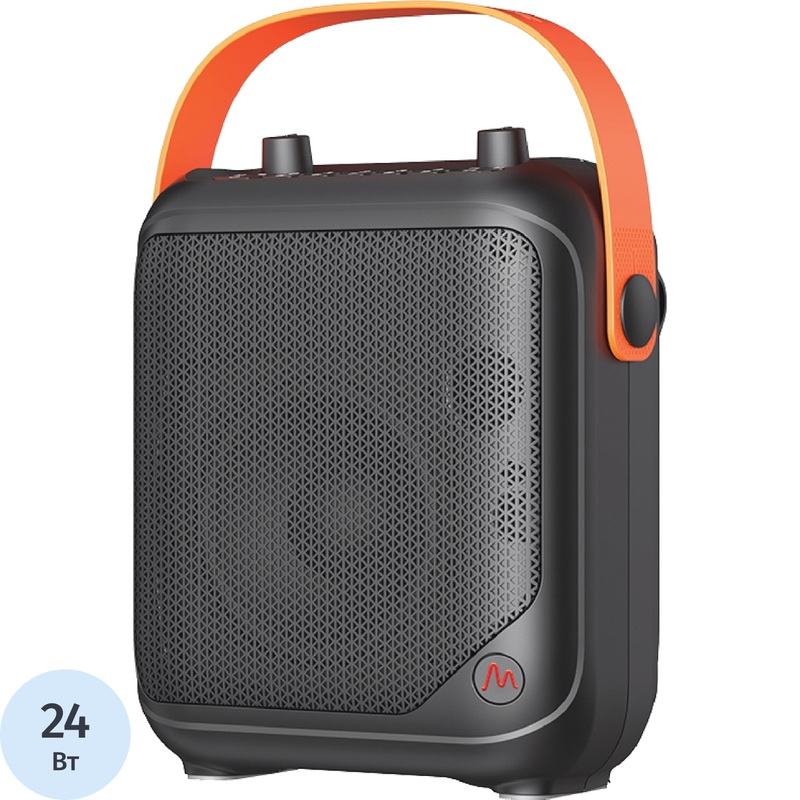 Изображение товара Портативная колонка Max Q-40 черная/оранжевая