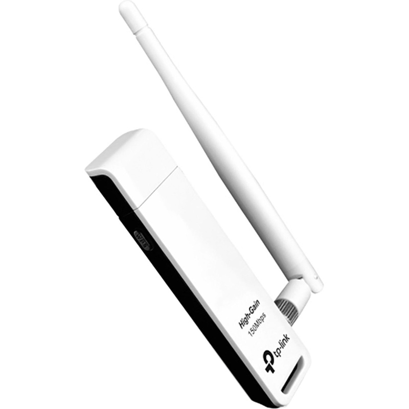 Изображение товара Сетевой адаптер TP-Link N150 TL-WN722N Wi-Fi для компьютеров и ноутбуков