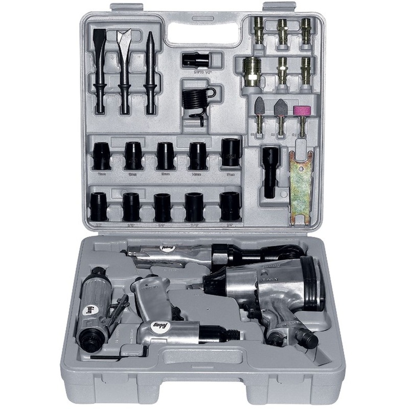 Изображение товара Набор пневмоинструмента Fubag 34 предмета кейс высокого качества