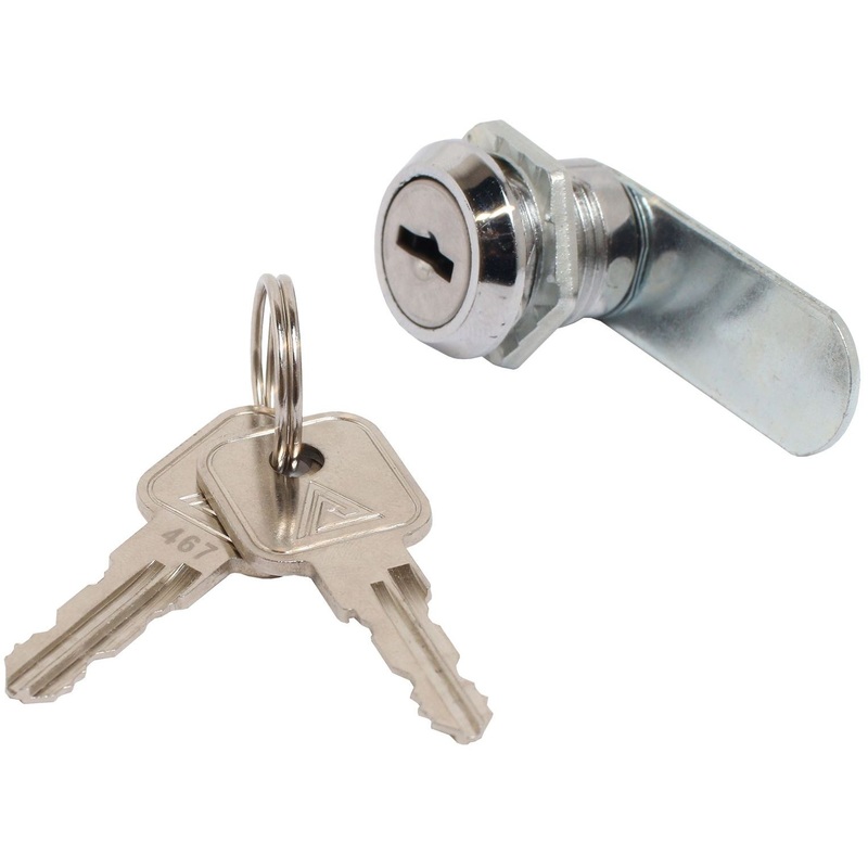 Изображение товара Замок мебельный Стандарт ЗМ20 врезной хромированный