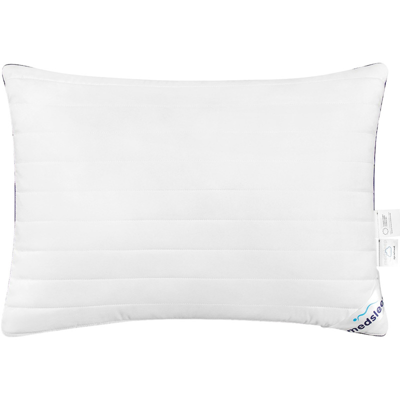 Изображение товара Подушка Medsleep Swan Princess 50x70 см микроволокно и лебяжий пух для здорового сна