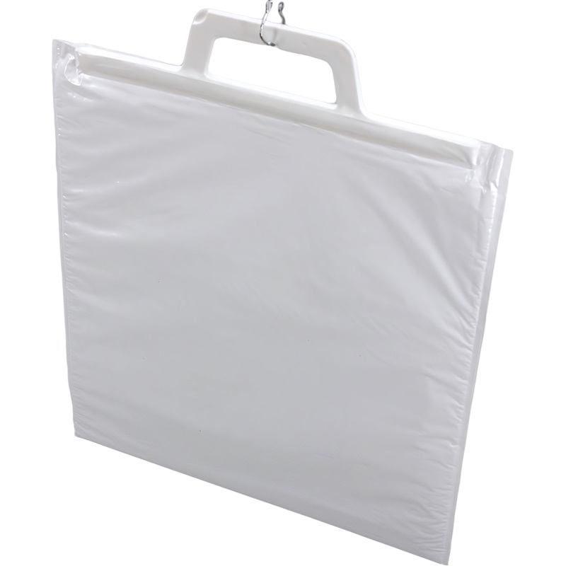 Изображение товара Термопакет двухслойный полиэтилен 42x45x1 см белый для доставки продуктов