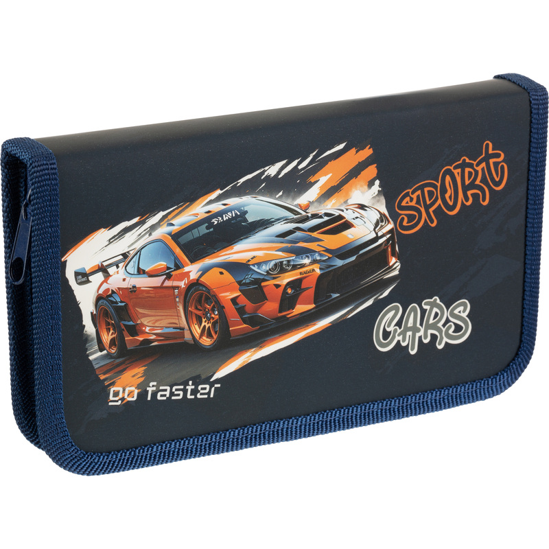 Изображение товара Пенал односекционный Оникс Спорткары для школьников