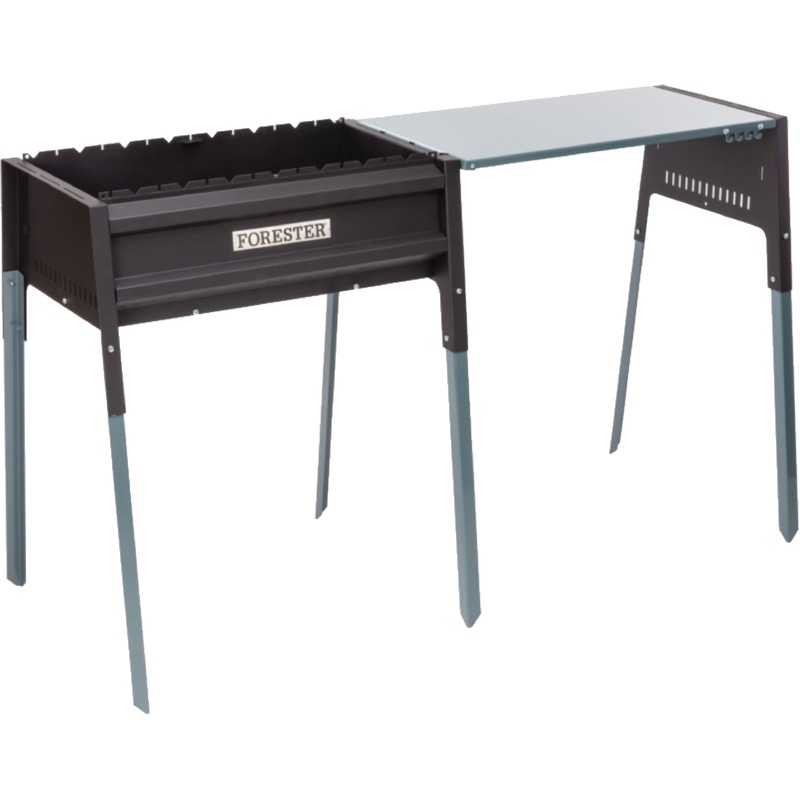 Изображение товара Гриль термо Forester с крышкой и столом сталь модель BQ-703