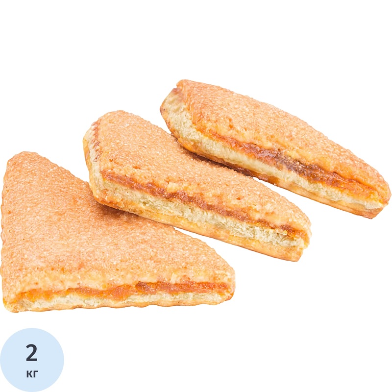 Изображение товара Печенье сдобное Пекарь Лакомка творожно-банановая с манго 2 кг