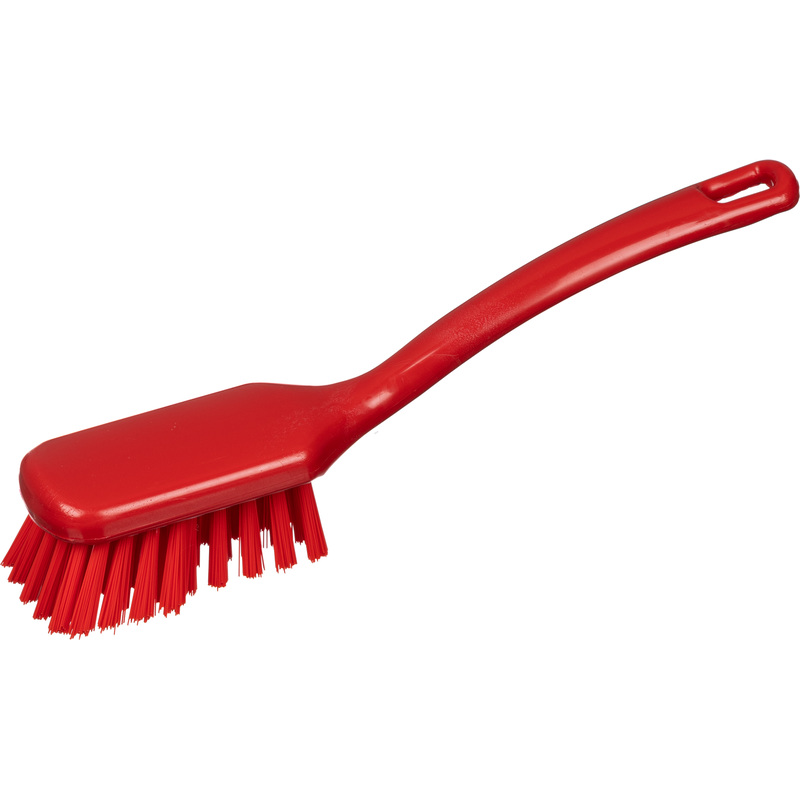 Изображение товара Щётка FBK жёсткая 270x47 мм красная для профессиональной мойки