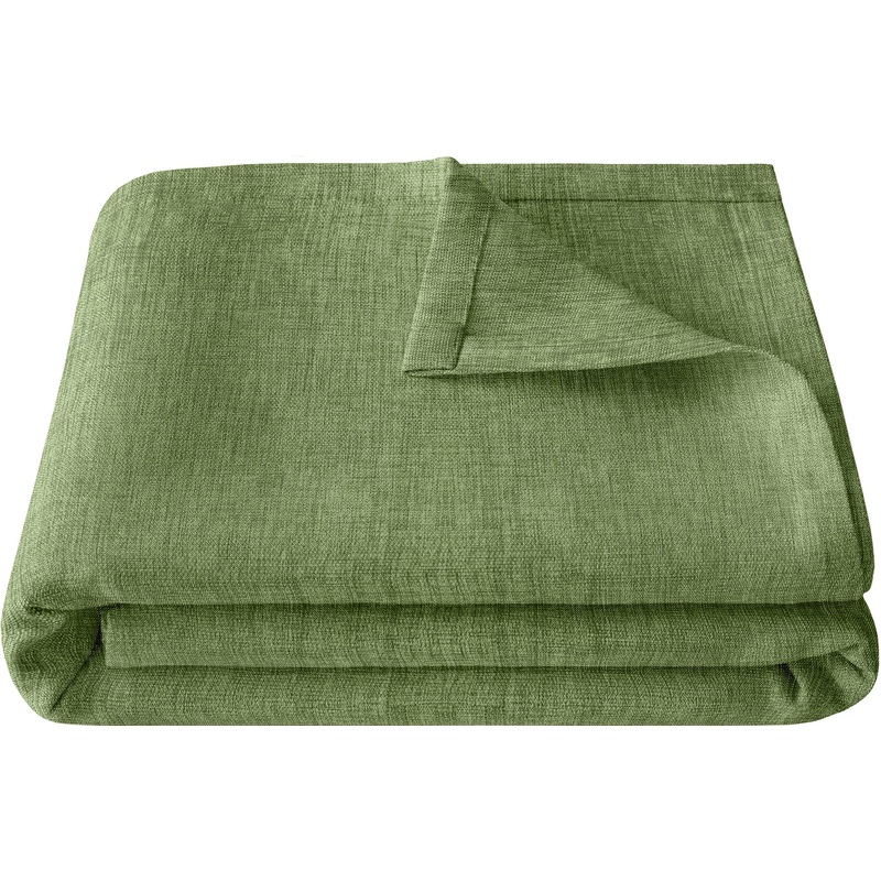 Изображение товара Покрывало Волшебная ночь рогожка 200x220 см светло-зеленое для двуспальной кровати