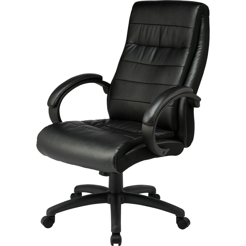 Изображение товара Кресло для руководителя Easy Chair 648 TPU черное искусственная кожа офисное