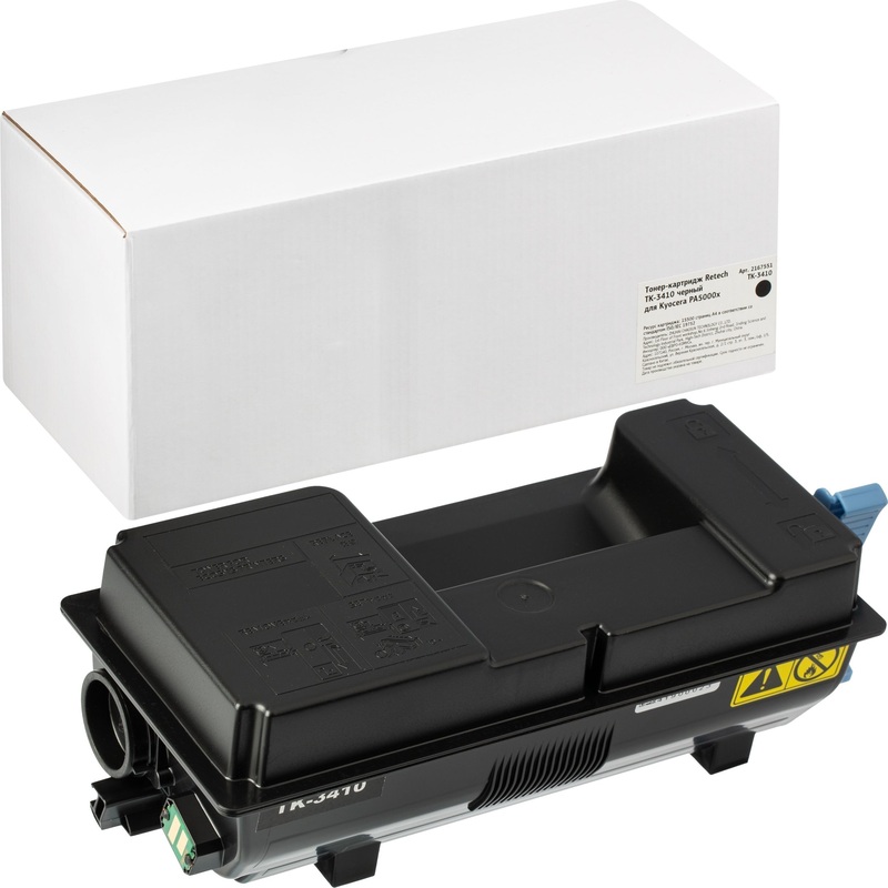 Изображение товара Тонер-картридж Retech TK-3410 для Kyocera чёрный совместимый