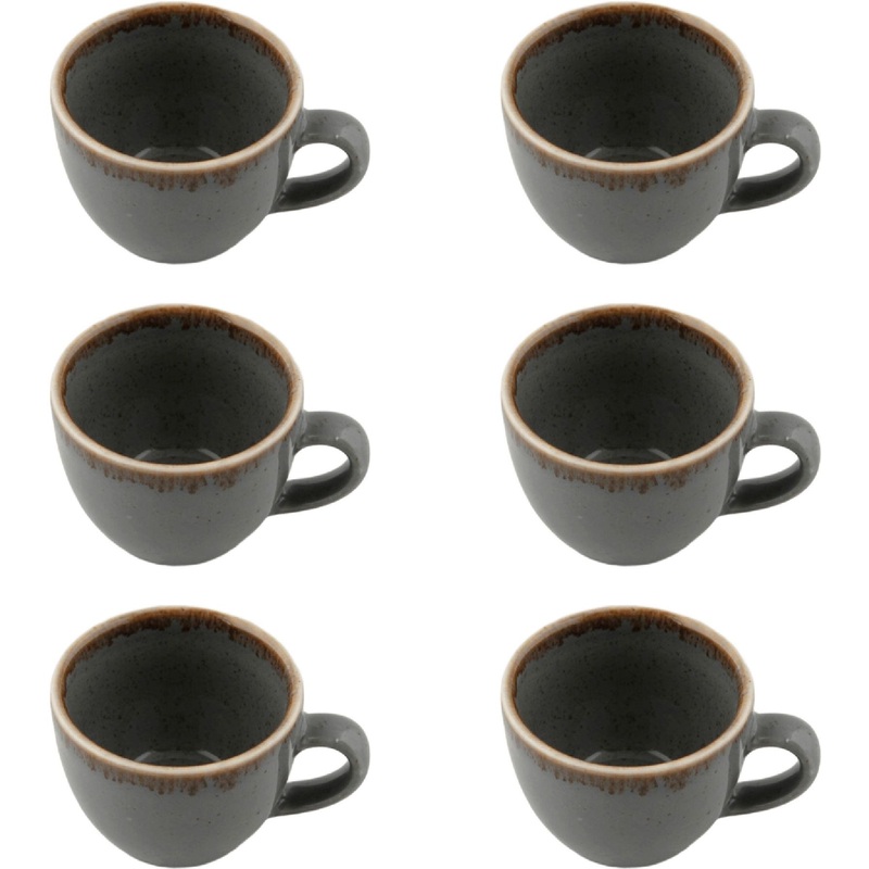 Изображение товара Набор кофейных чашек Porland Seasons фарфоровых 90 мл 6 штук