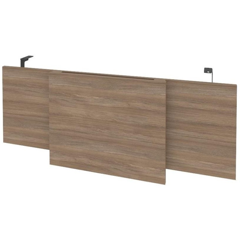 Изображение товара Царга стола руководителя Onix Direct O.M-CSR-3 (дуб аризона/антрацит, 1140х54х450 мм)