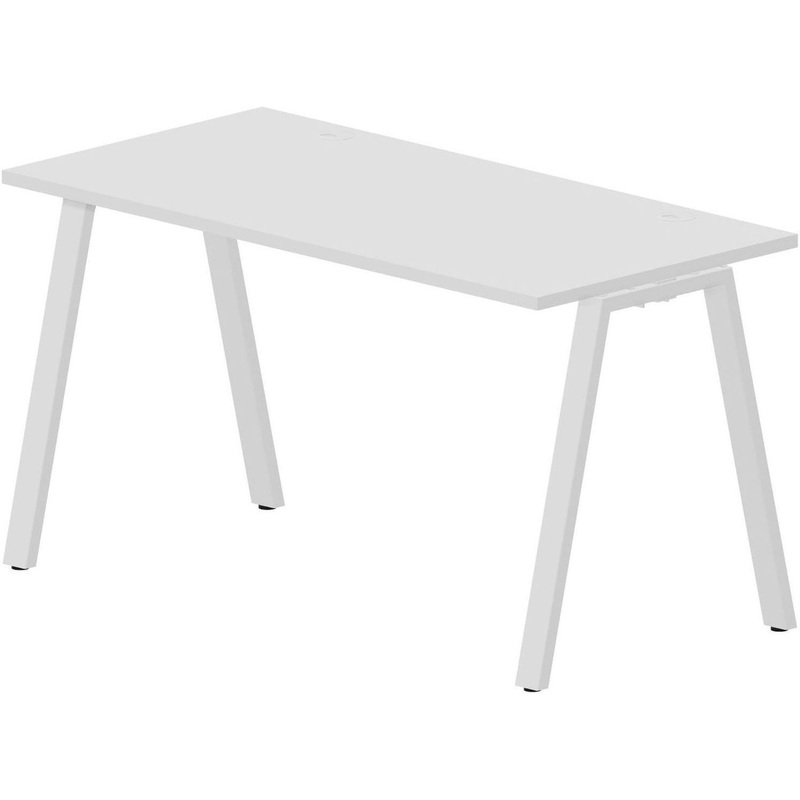 Изображение товара Стол письменный Arena ARNG147BLBL (белый, 1380х680х750 мм)