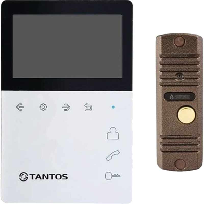 Изображение товара Комплект видеодомофона Tantos Elsa Kit цветной экран 4.3