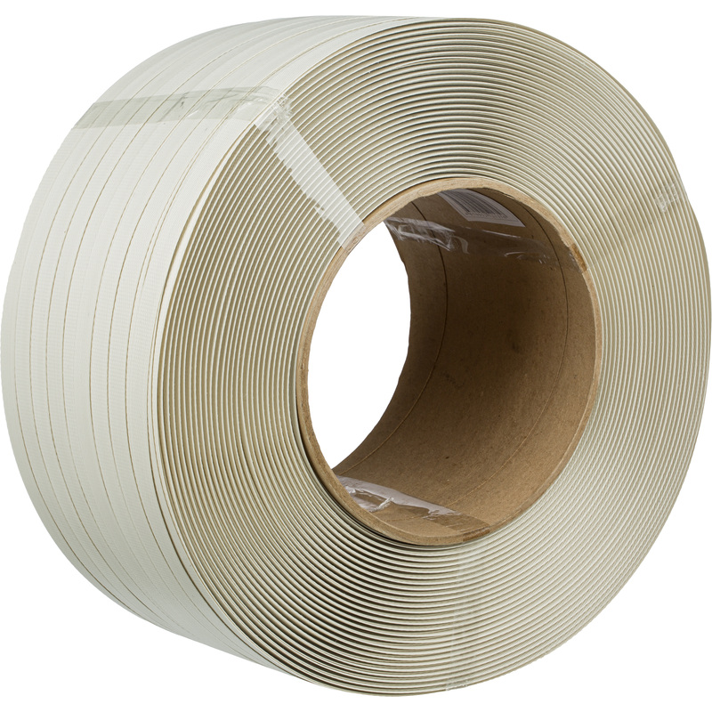Изображение товара Стреппинг лента полипропиленовая белая 19x1 мм 1000 м