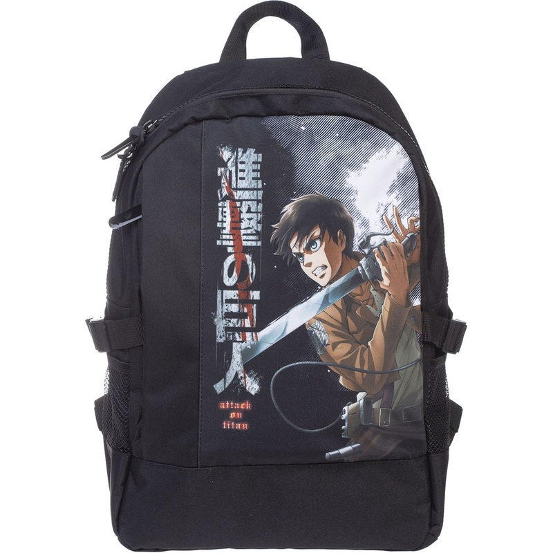 Изображение товара Рюкзак Hatber Атака Титанов черный (85191)