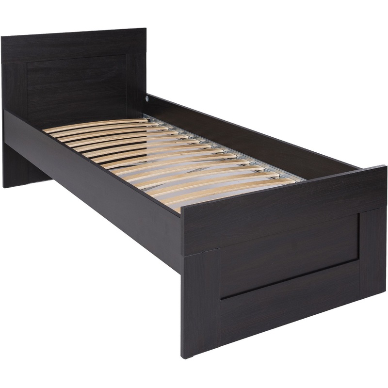 Изображение товара Односпальная кровать ГУД ЛАКК из дуба венге 960х2054 мм, ЛДСП