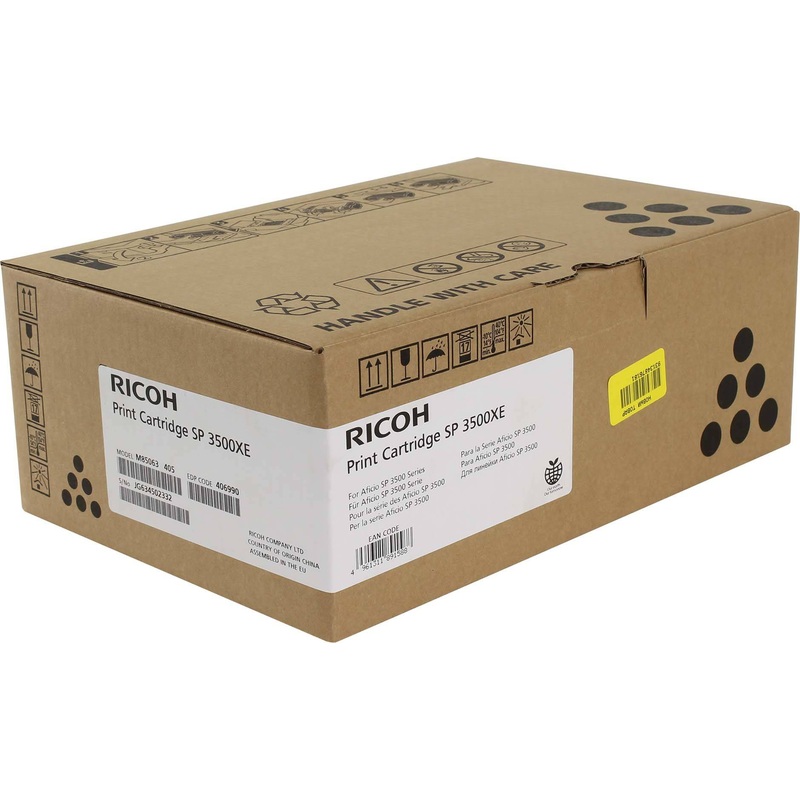 Изображение товара Лазерный картридж Ricoh SP 3500XE 406990/407646 черный оригинальный
