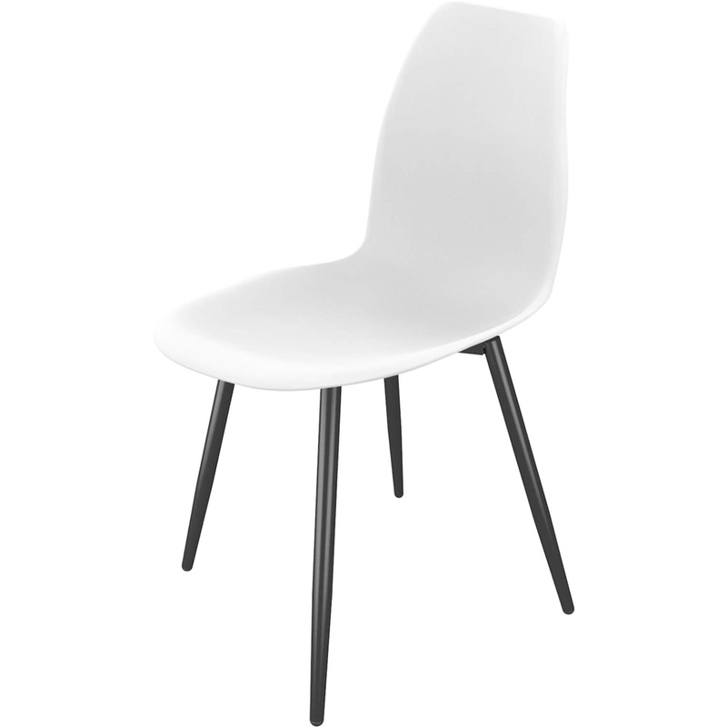 Изображение товара Обеденный стул Sheffilton SHT-ST29/S95-1 белый/чёрный муар для кафе и дома