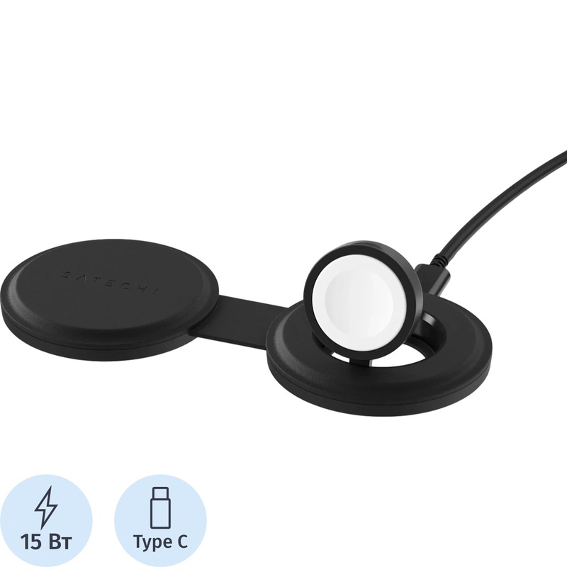 Изображение товара Сетевое зарядное устройство Satechi OntheGo 2-In-1 15 Вт (ST-QTG21K) Изображение товара Сетевое зарядное устройство Satechi OntheGo 2-In-1 15 Вт (ST-QTG21K)