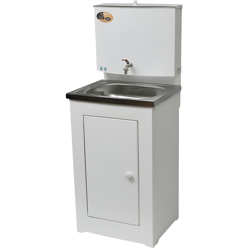 Изображение товара Дачный умывальник Вихрь Люкс 17л с мойкой из нержавеющей стали для дачи и гаража