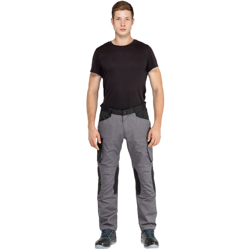 Изображение товара Брюки рабочие летние мужские Delta Plus MACH2 серые (размер 56-58)