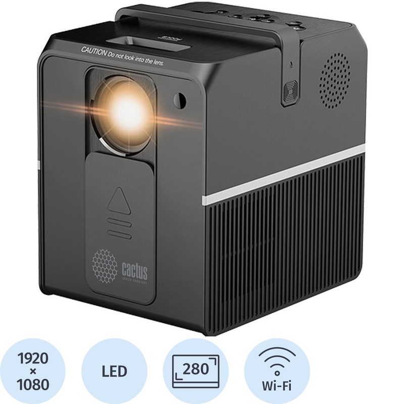 Изображение товара Проектор Cactus CS-PRC.04B.WUXGA-A для офиса и образования
