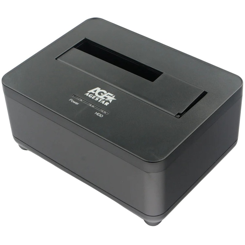 Изображение товара [Док-станция] AgeStar 3UBT7 [BLACK] — быстрый доступ к HDD через USB 3.0