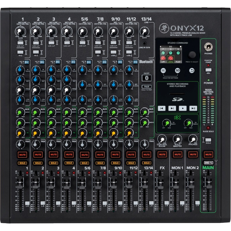 Изображение товара Микшерный пульт Mackie ONYX12 (A115271)