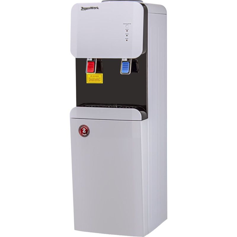 Изображение товара Кулер для воды Aqua Work 105 LDR белый нагрев и охлаждение напольный