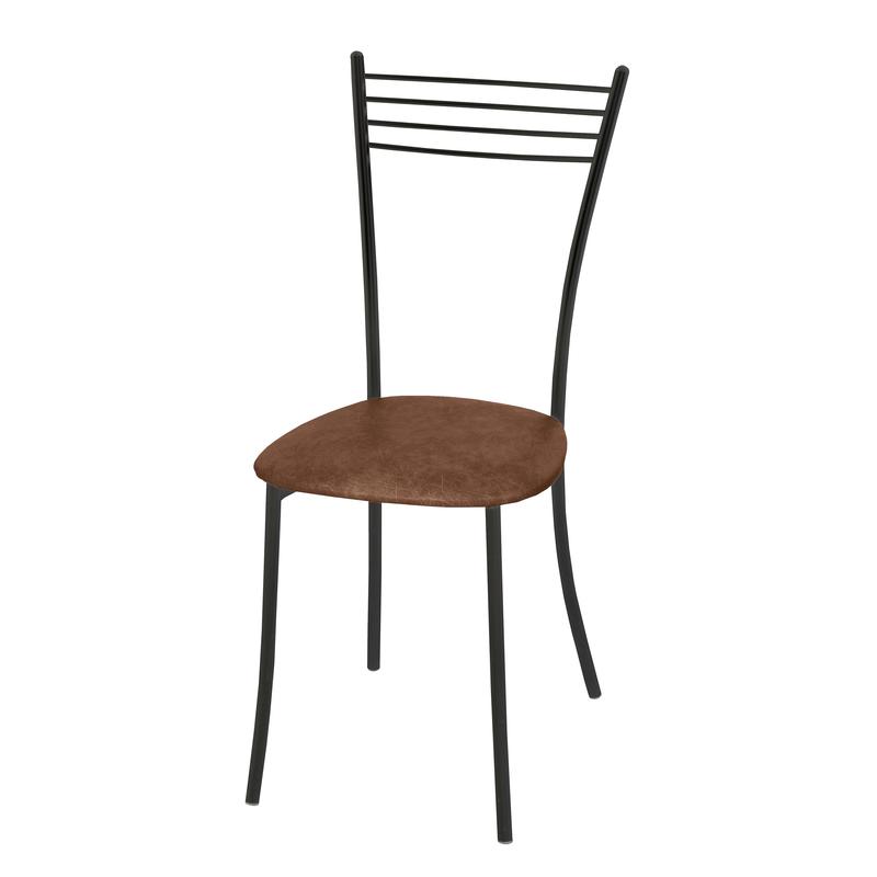 Изображение товара Стул для столовых Нео коричневый (кожзаменитель/каркас черный муар) Изображение товара Стул для столовых Нео коричневый (кожзаменитель/каркас черный муар)