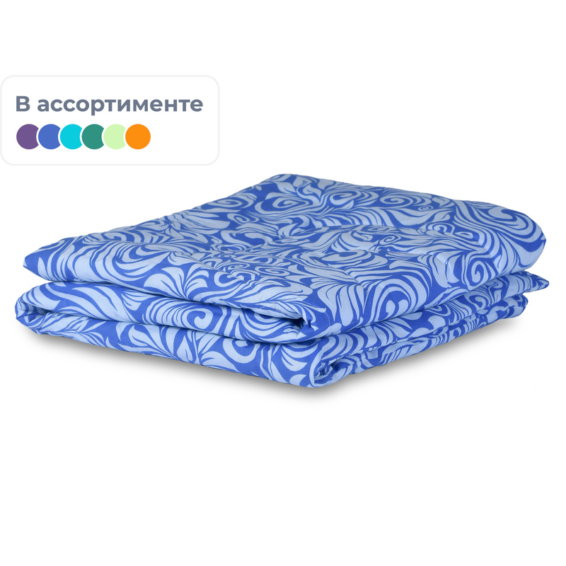 Изображение товара Летнее стеганое одеяло 110x140 см синтепон бязь легкое мягкое