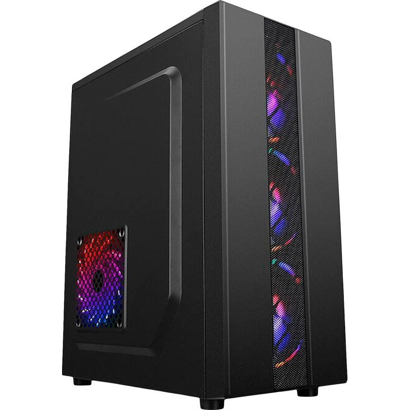 Изображение товара Корпус Accord ACC-CL290B Midi-Tower для геймеров и офисных ПК черный сталь