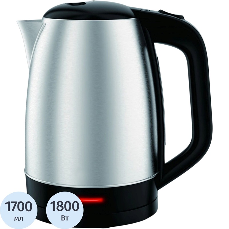 Изображение товара Чайник электрический Blackton Bt KT1720SW серебристый (86197971)