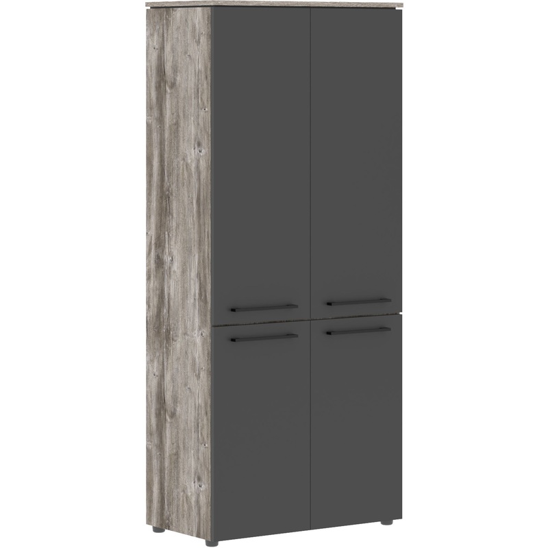 Изображение товара Шкаф для документов Morris Trend MHC 85.3 (сосна нордик/антрацит, 854х423х1956 мм)